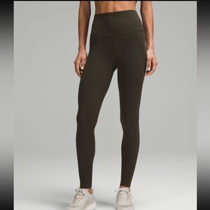 Lululemon align 28" leggings dark olive